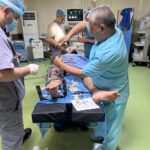 احدى عمليات تعديل العظام بأستخدام الأيزاروف